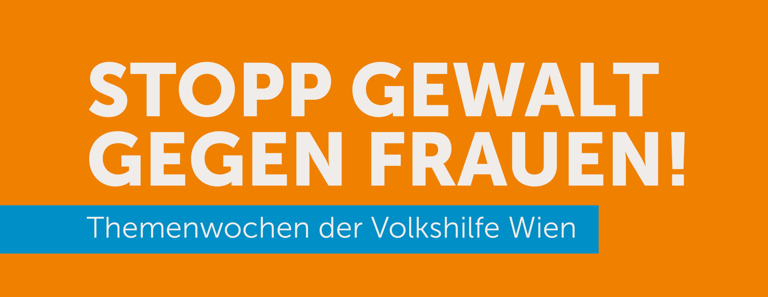 Stopp Gewalt Gegen Frauen! - Volkshilfe Wien